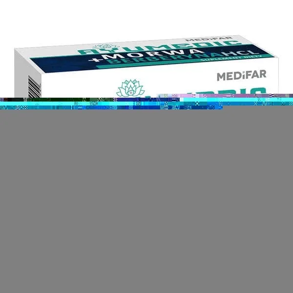 Medifar Ayumedic Mulberry + Berberine HCL, capsule tari, 60 buc. — preț și oferte