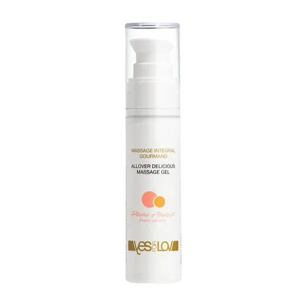 Yesforlov Allover, gel de masaj comestibil, piersică, 50 ml — preț și oferte