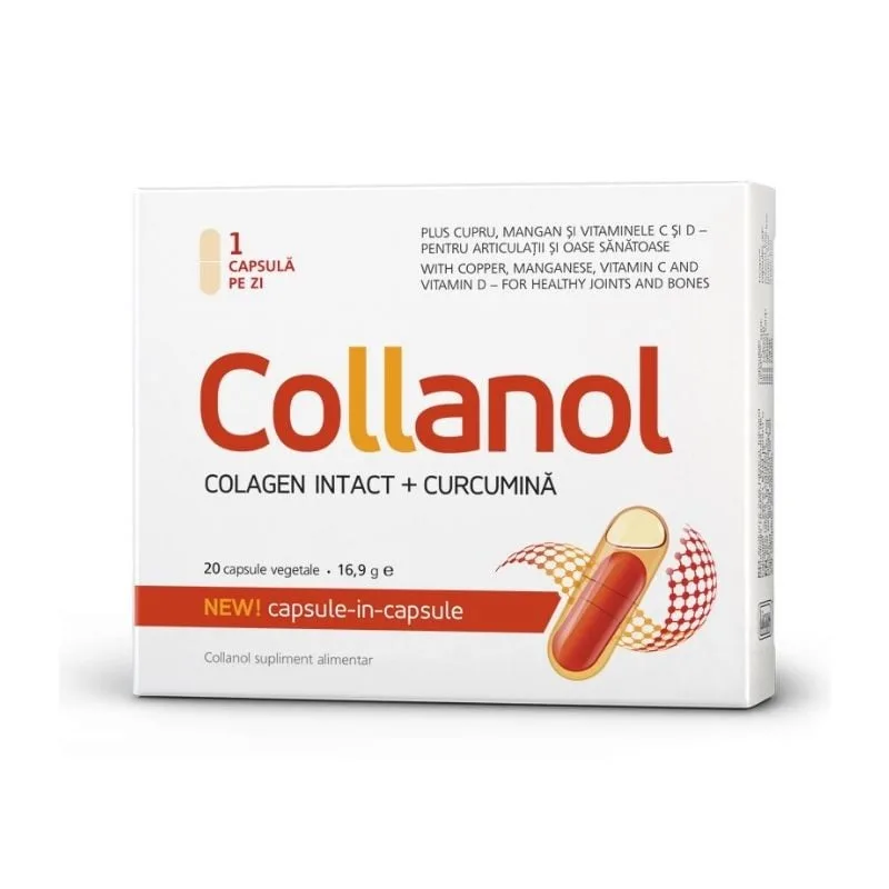 Collanol, 20 capsule, Vitaslim — preț și oferte