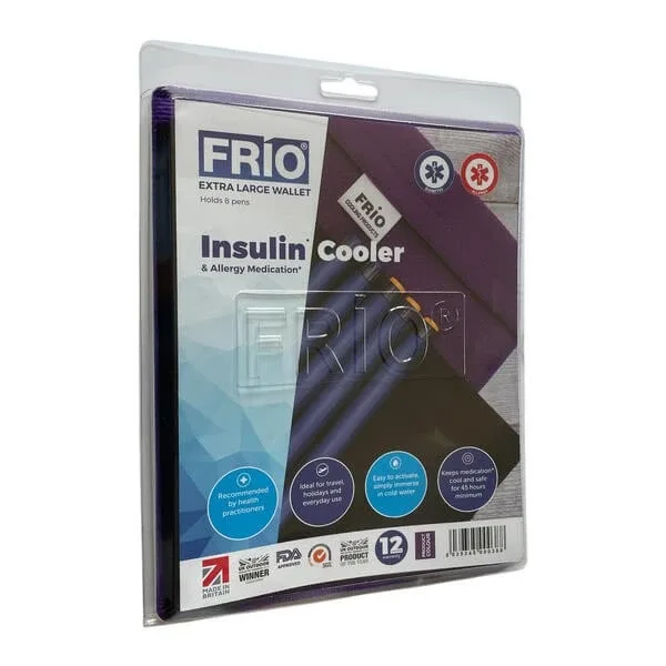 Frio Extra Large, carcasă termică pentru depozitarea insulinei, violet, 1 buc. — preț și oferte