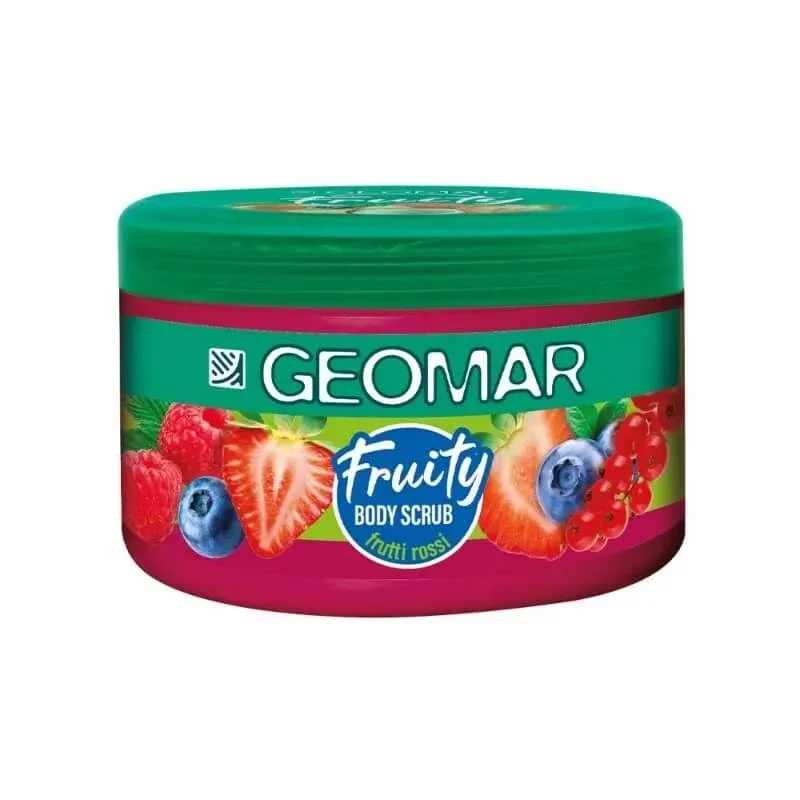 Geomar Fruity - scrub de corp cu fructe roșii 300 g — preț și oferte