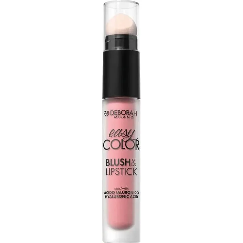 Deborah Easy color - blush &amp; ruj nr. 03 rebel pink — preț și oferte