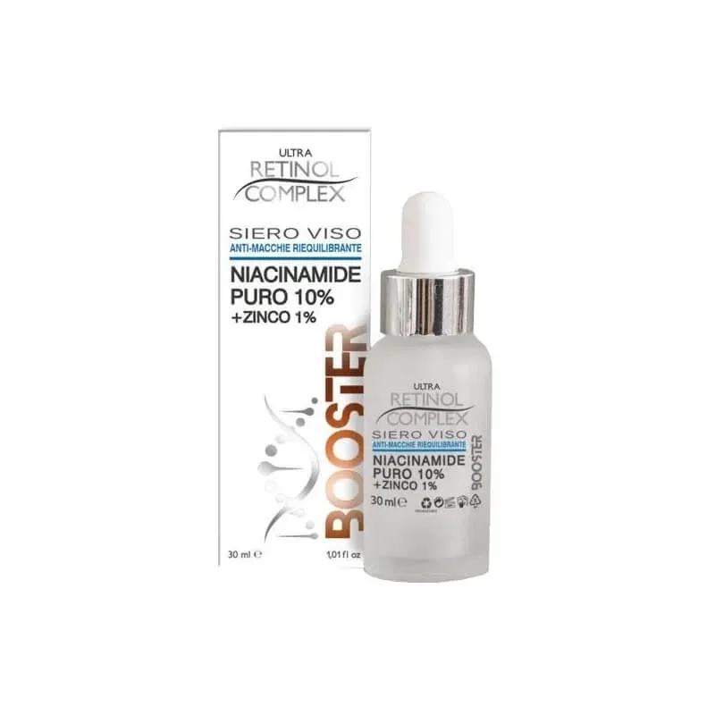 Complex de retinol cu niacinamidă 10% + zinc 1% - ser facial anti-petele 30 ml — preț și oferte