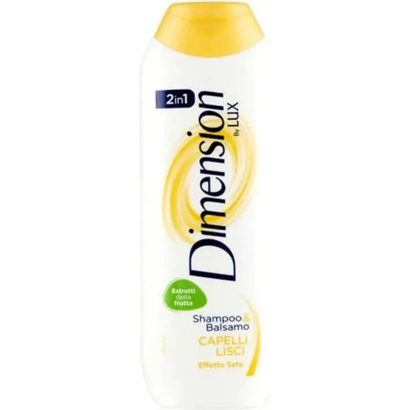 Dimension By lux 2 în 1 șampon și balsam pentru păr drept 250 ml — preț și oferte