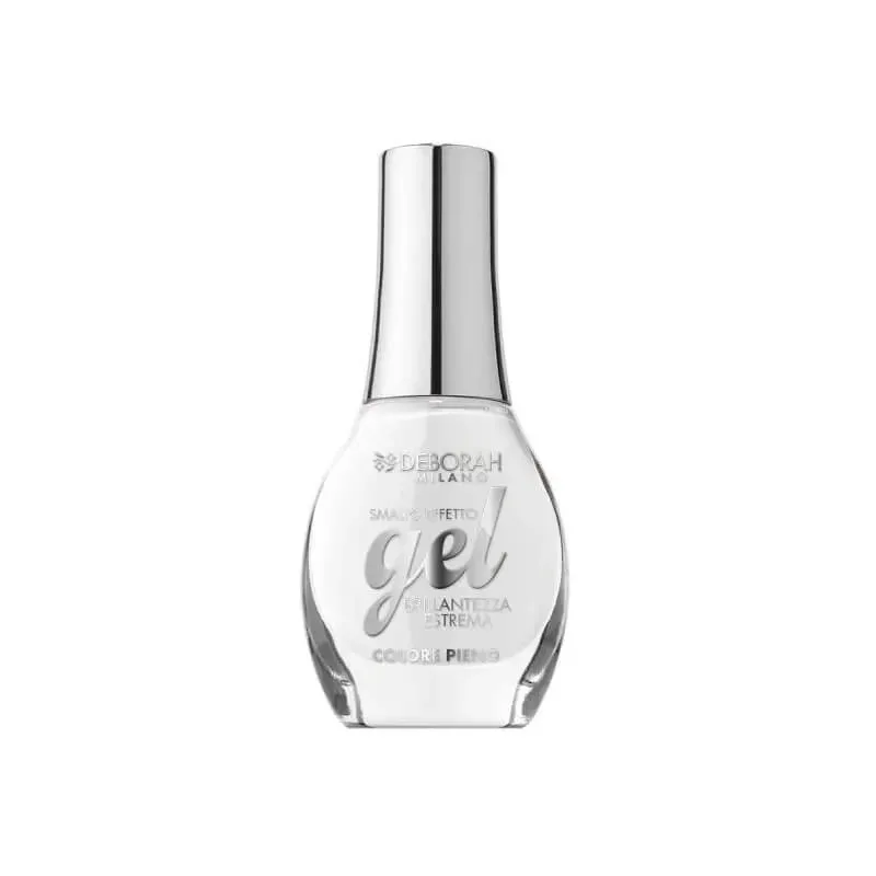 Deborah Gel effect new - lac de unghii strălucitor nr. 10 alb optic — preț și oferte