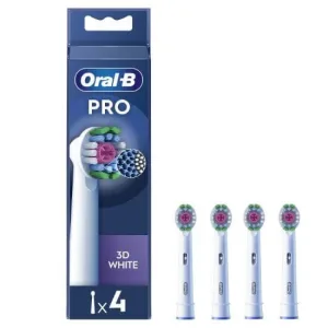 Piese de schimb pentru periuța de dinți electrică ORAL-B 3D White 4 bucăți