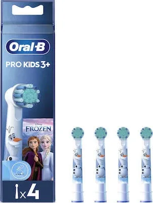 ORAL B Pro Kids 3+ Superior Cleaning Frozen Periuță de dinți electrică piese de schimb 4 bucăți — preț și oferte