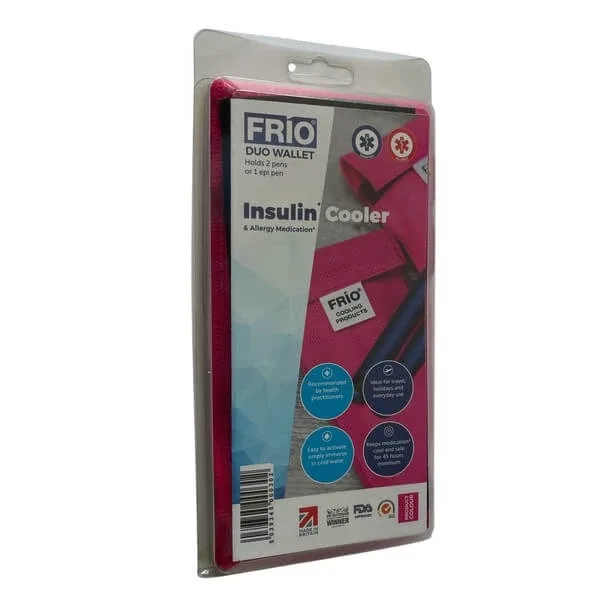 Frio, cutie dublă pentru 2 stilouri sau 1 EpiPEN, roz, 1 buc. — preț și oferte