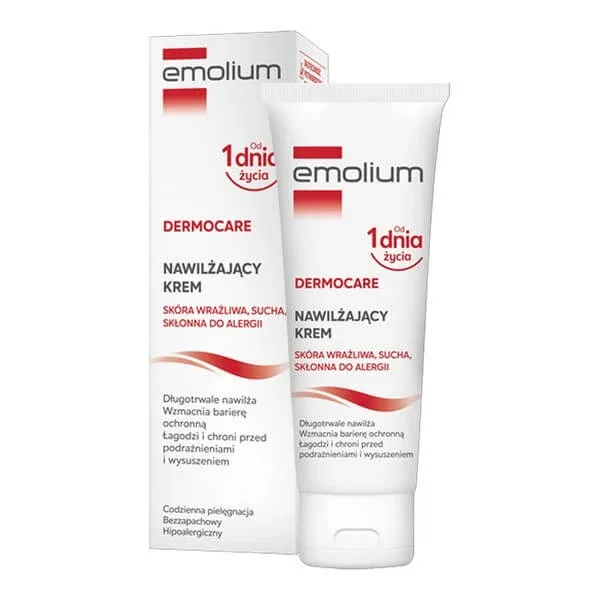 Emolium Dermocare, cremă hidratantă, 75 ml — preț și oferte