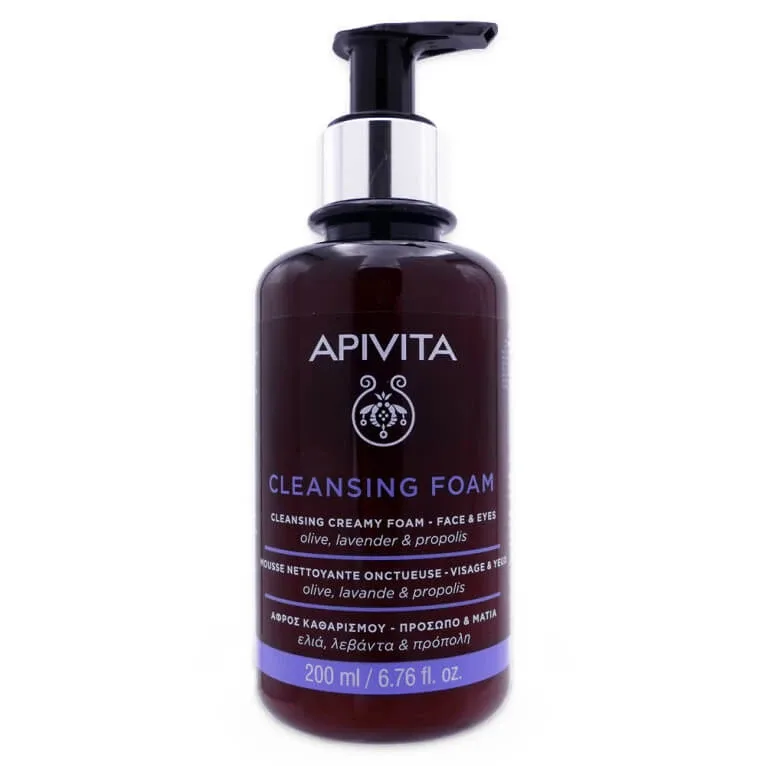 APIVITA CLEANSING FOAM SPUMĂ DE CURĂȚARE CREMOASĂ 200 ML — preț și oferte