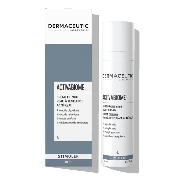 DERMACEUTIC ACTIVABIOME CREMĂ DE NOAPTE 40 ML — preț și oferte