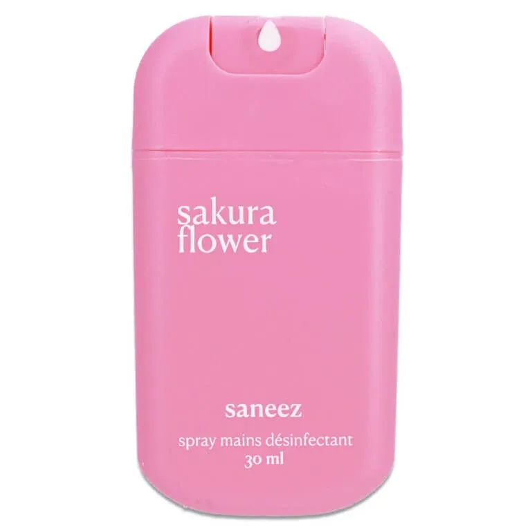 SANEEZ SAKURA FLOWER SPRAY DEZINFECTANT PENTRU MÂINI 30 ML Sakura Italia — preț și oferte