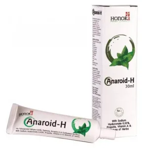 HONORA Anaroid-H Hemoroids Cream Cremă pentru ameliorarea simptomelor de hemoroizi și vergeturi ale anusului 30ml