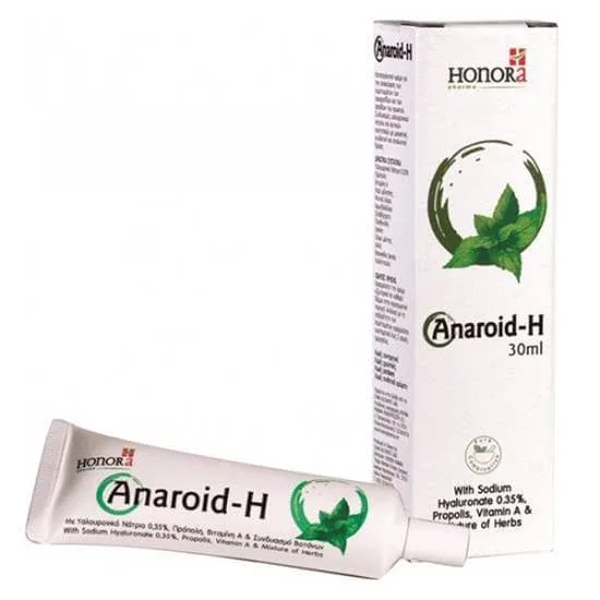 HONORA Anaroid-H Hemoroids Cream Cremă pentru ameliorarea simptomelor de hemoroizi și vergeturi ale anusului 30ml — preț și oferte