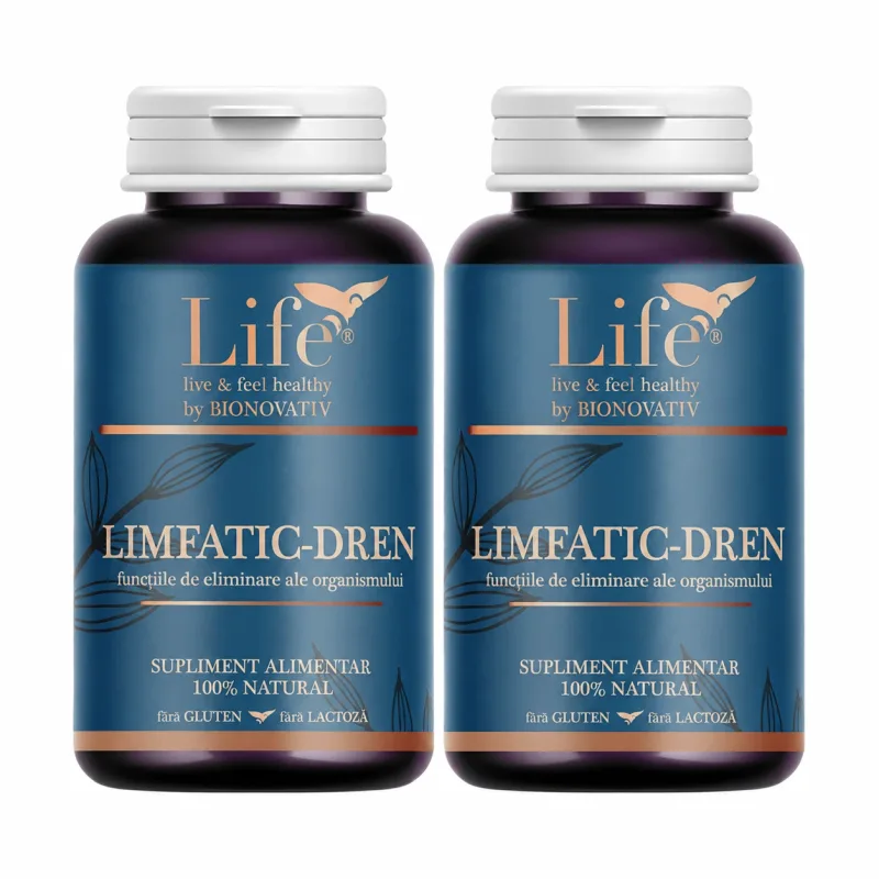 Limfatic-dren, 2x120 capsule, Bionovativ DVRPharm — preț și oferte