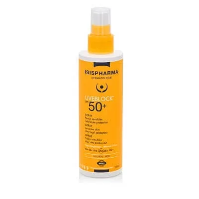 Isis Pharma UVEBLOCK Spray cu protecție solară SPF 50+, 200 ml — preț și oferte