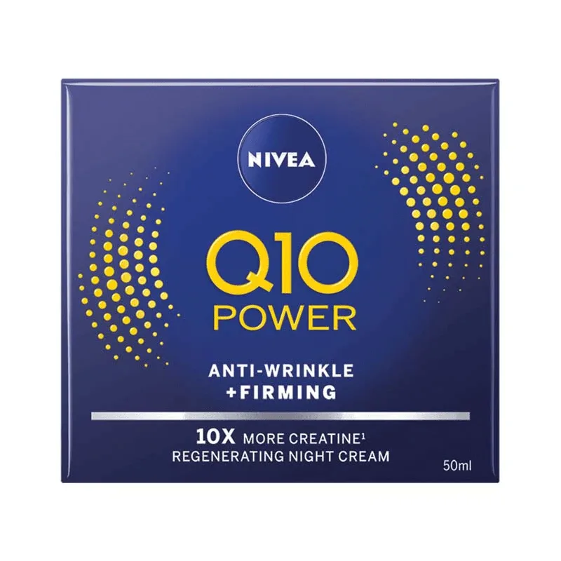 Crema antirid de noapte Q10 Power, 50 ml, Nivea — preț și oferte