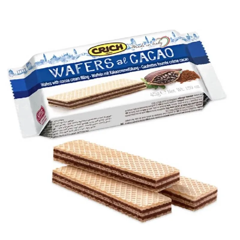 Napolitana cu crema de cacao, 45 g, Crich — preț și oferte