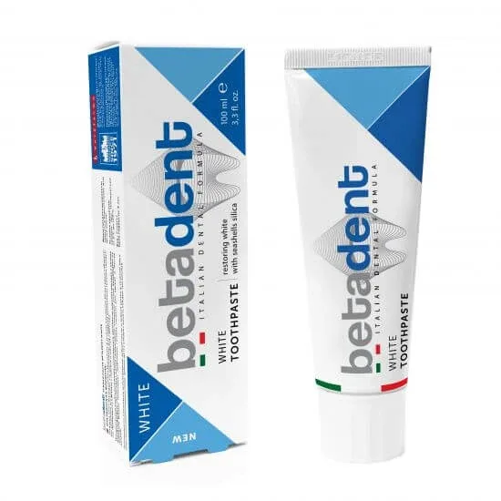 Pasta de dinti Betadent White, 100 ml, Betafarma — preț și oferte