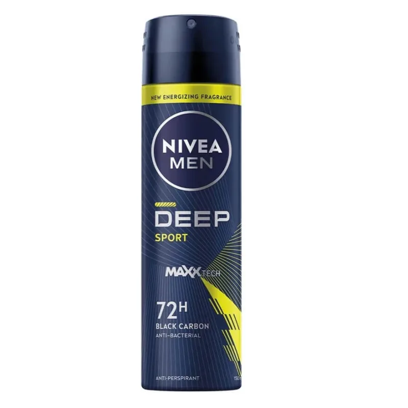 Spray antiperspirant Nivea Men Deep Sport, 150 ml — preț și oferte