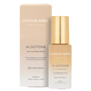 Sensum Mare Algotone, cremă BB multi-care, 02 natural, SPF 15, 30 ml