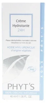 Phyt's Aqua Phyt's Cremă hidratantă 24 ore, bio, 40 ml