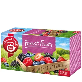 Ceai din fructe de padure, 20 x 2.5 gr, Teekanne — preț și oferte