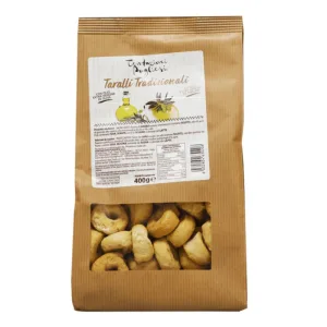 Covrigei taralli traditionali, 400 g, Tentazioni Pugliesi
