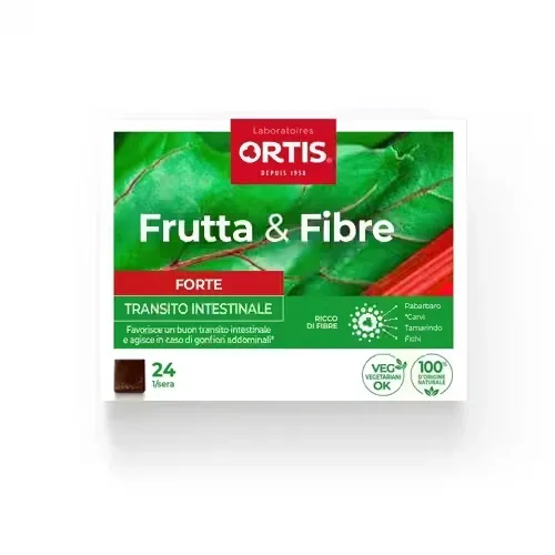 Fructe & Fibre Forte 24 cuburi Ortis — preț și oferte
