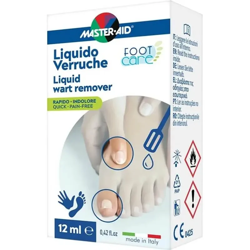 Master aid footcare - tratament lichid pentru negi, 12 ml — preț și oferte