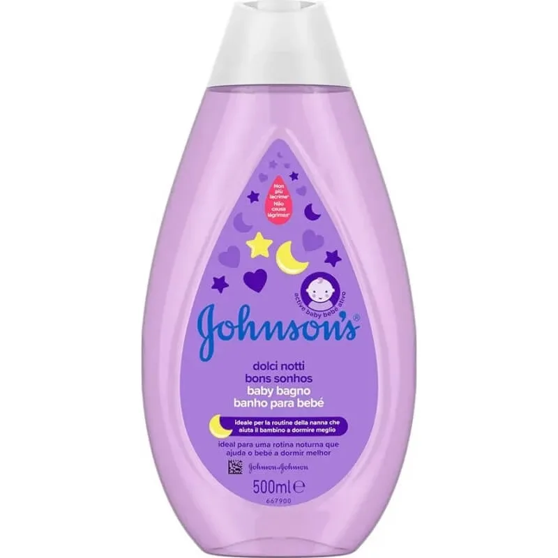 Johnson &amp; Johnson Dolci notti baby – gel de baie 500 ml Johnson's — preț și oferte