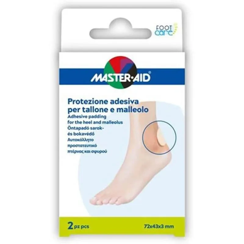 Master aid îngrijire picioarelor - 2 protecții adezive pentru călcâi și maleolă — preț și oferte