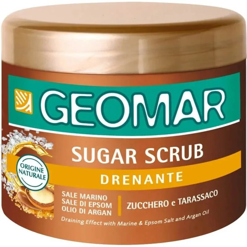 Geomar Exfoliant cu zahăr cu efect drenant 600 gr — preț și oferte