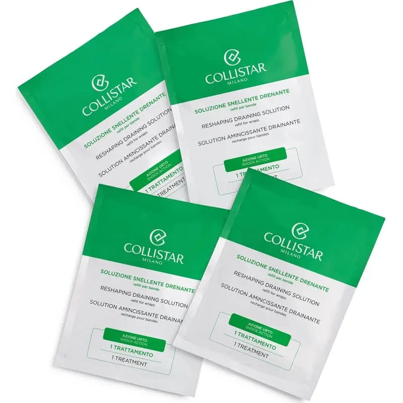 Collistar soluție de slăbire și drenaj – 4 rezerve pentru bandaje de 100 ml — preț și oferte