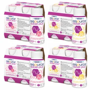Resource Diabet Plus, aromă mix 16x200 ml