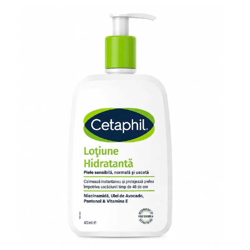 Lotiune hidratanta pentru fata si corp, 473 ml, Cetaphil — preț și oferte