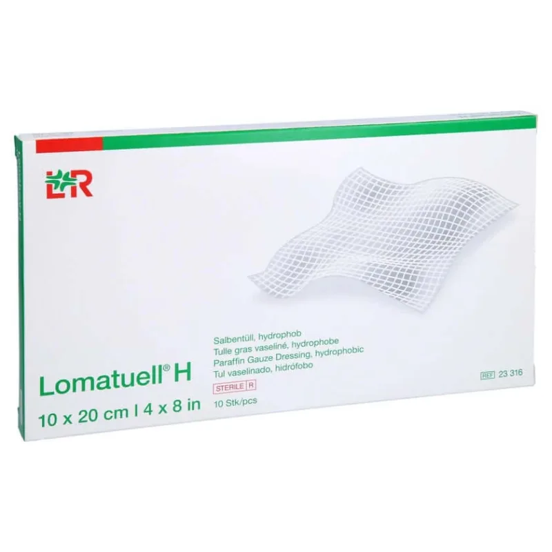 Lomatuell H unguent tul 10x20 cm steril 10 buc. — preț și oferte