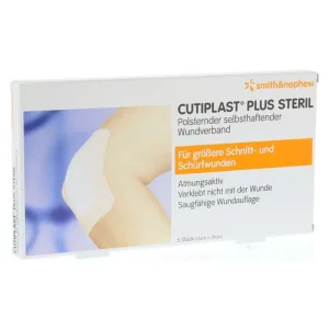 Cutiplast Plus bandaj steril 7,8x15 cm 5 buc