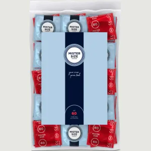 Prezervative Mister Size Pure Feel 60 mm - 100 bucăți