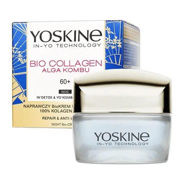 Yoskine Bio Collagen Cremă de noapte 60+, 50 ml — preț și oferte