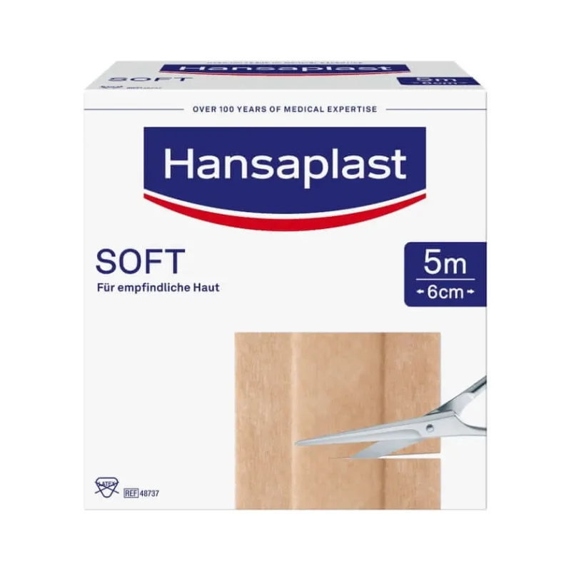 Hansaplast Rola de ipsos moale, 5m x 6cm 1 buc — preț și oferte