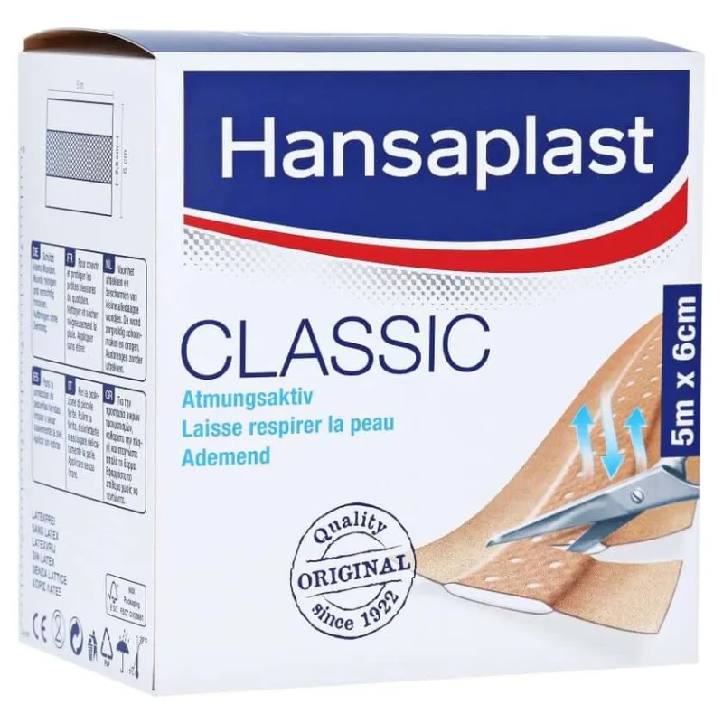 Hansaplast Tencuieli clasice 6 cmx5 m 1 buc — preț și oferte