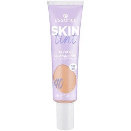 Nuantator pentru piele Skin Tint, Hydrating Natural Finish 40, 30 ml, Essence — preț și oferte