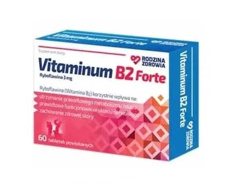 Family Health Vitaminum B2 Forte, 60 comprimate — preț și oferte