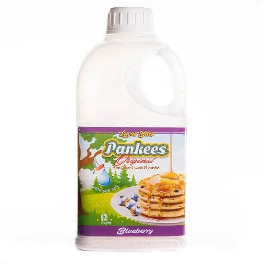Mix faina pentru clatite si wafe Blueberry Pankees, 290 gr, Lucas Bites — preț și oferte
