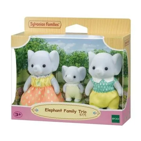 Figurine Familia Elefanteilor Trio, 3 ani+, Sylvanian Families — preț și oferte