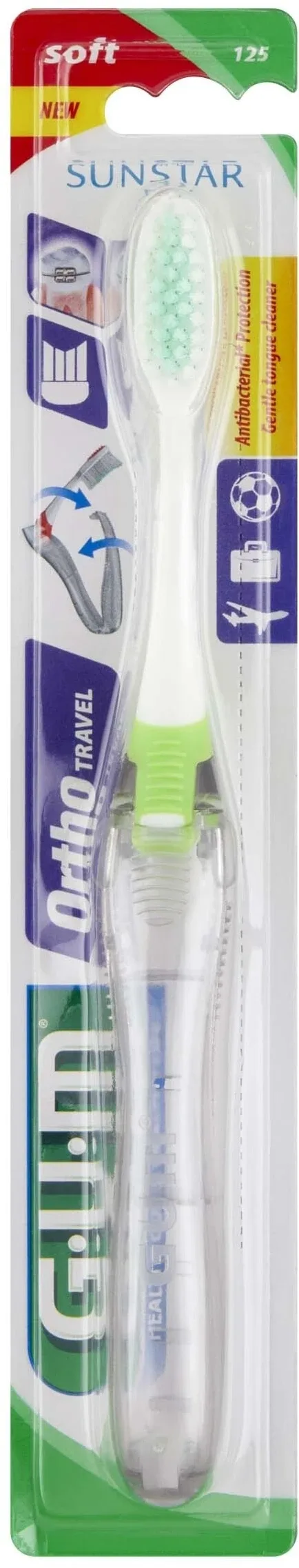 Sunstar gum ortho periuță de dinți de călătorie ... — preț și oferte