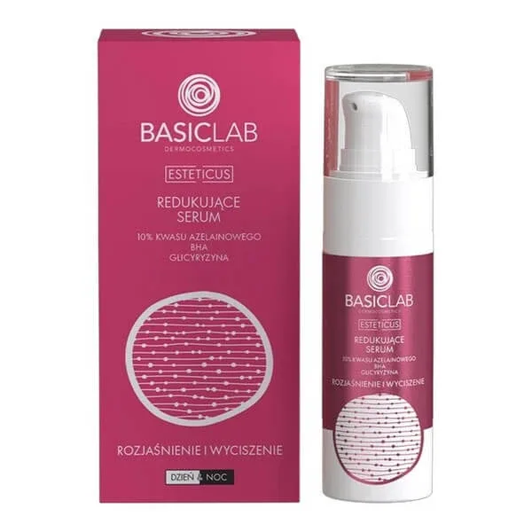 BasicLab Esteticus, ser reducător 10% acid azelaic, BHA, Glycyrrhizin, 30 ml — preț și oferte