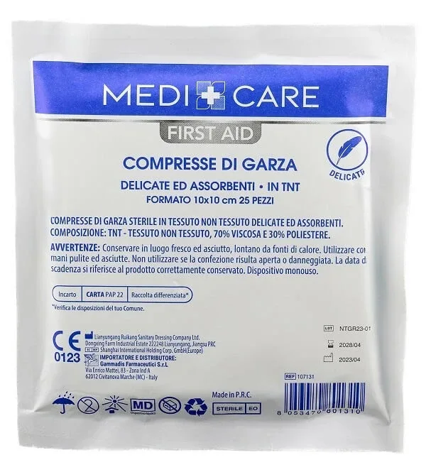 MEDICARE GAUZE COT 10X10 25PCS. — preț și oferte