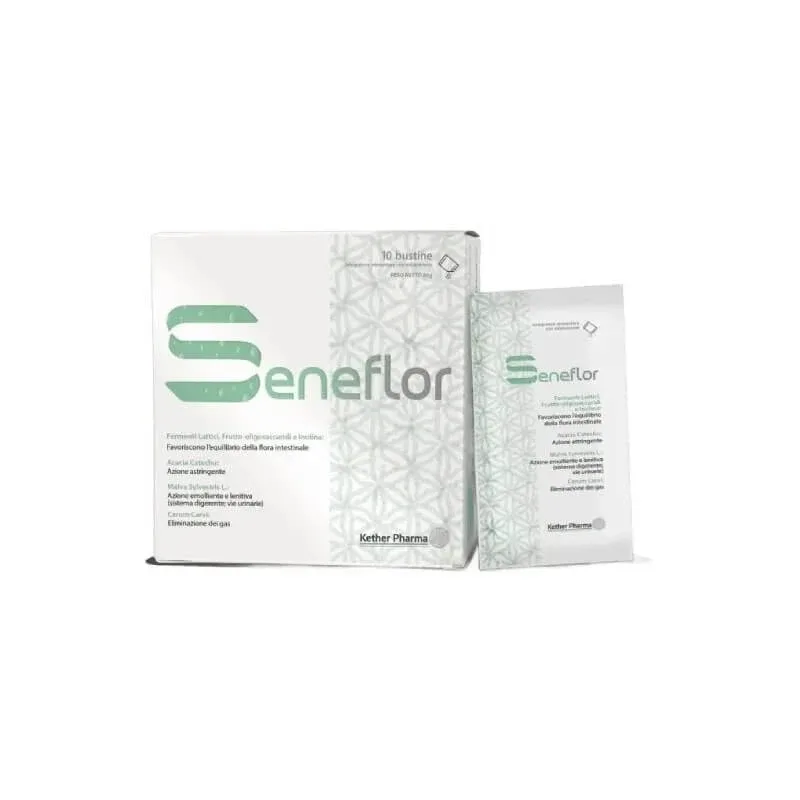 Seneflor 10 pliculețe – supliment alimentar pentru restabilirea echilibrului florei intestinale — preț și oferte